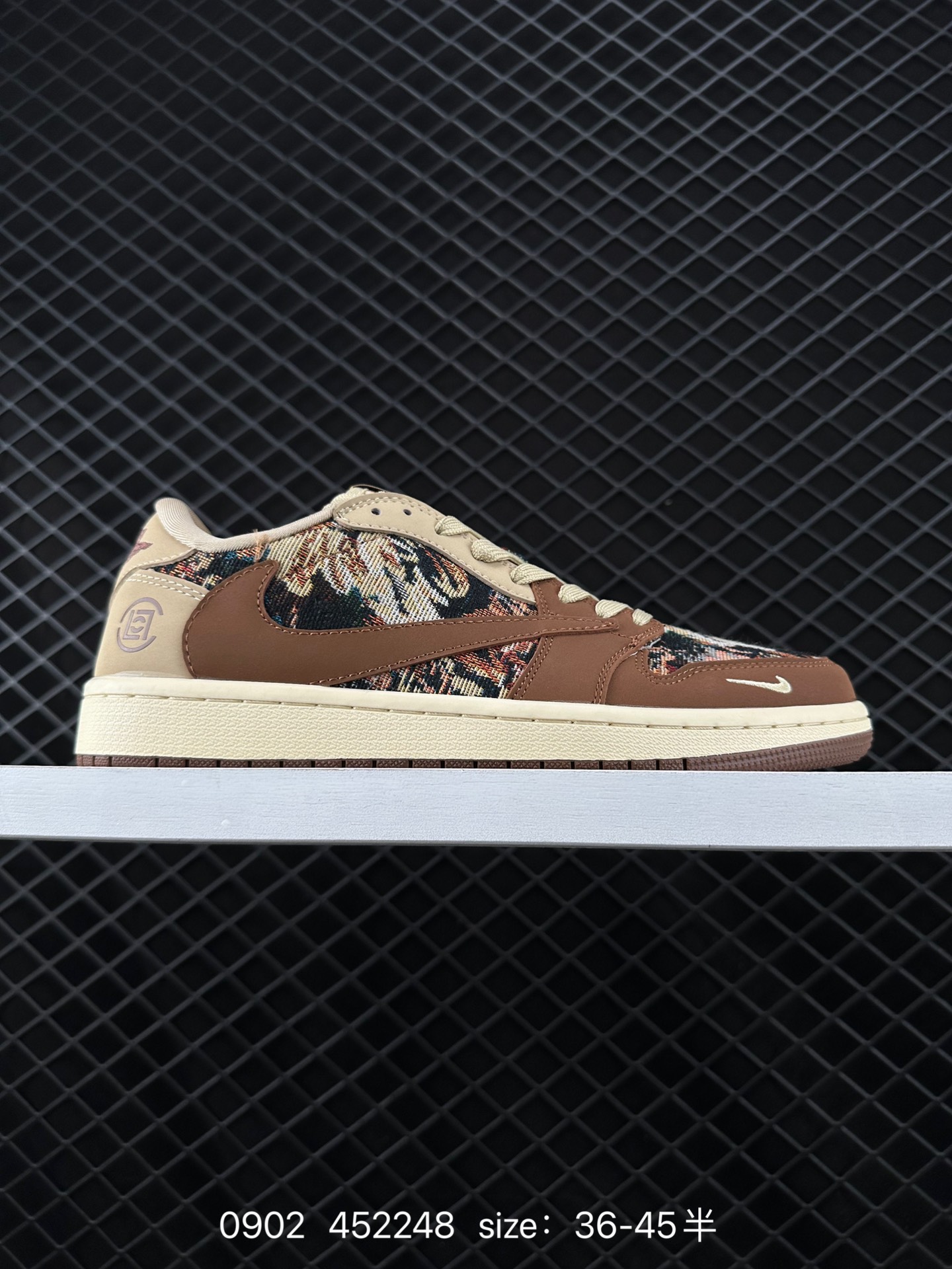 Travis Scott x Air Jordan 1 ” Reverse Mocha “